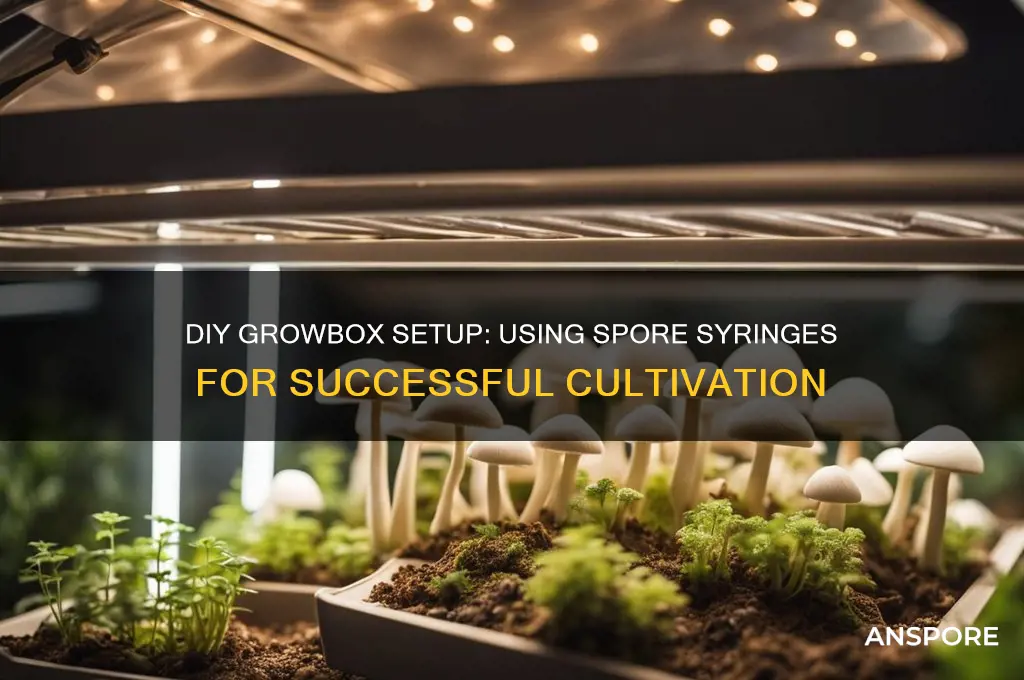 how to make growbox with spore syringe