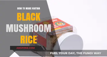 Authentic Haitian Black Mushroom Rice Recipe: A Flavorful Caribbean Dish