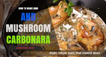 Creamy Ham and Mushroom Carbonara: A Quick, Easy Recipe Guide