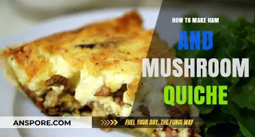 Easy Ham and Mushroom Quiche Recipe: Perfect for Breakfast or Brunch