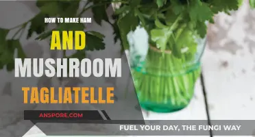 Creamy Ham and Mushroom Tagliatelle: A Quick, Easy Pasta Recipe