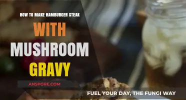 Juicy Hamburger Steak with Savory Mushroom Gravy: Easy Recipe Guide