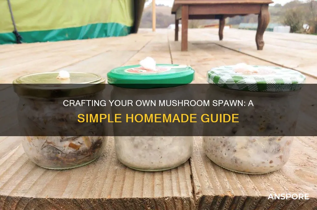 how to make homemade mushroom spawn