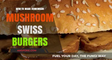 Juicy Homemade Mushroom Swiss Burgers: Easy Recipe for Perfect Patties