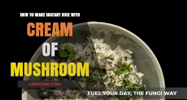 Creamy Mushroom Instant Rice: Quick, Easy, and Delicious Recipe