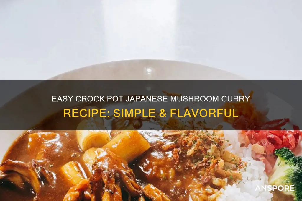 how to make japanese curry in crock pot mushroom