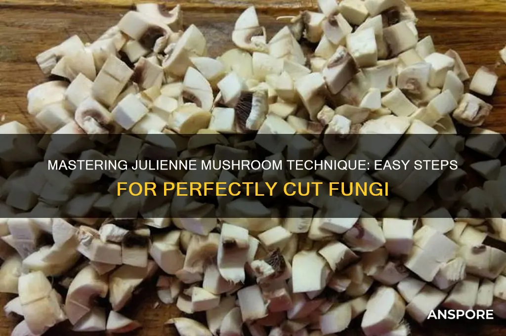 how to make julienne mushroom
