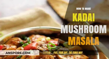 Spicy Kadai Mushroom Masala: Easy Recipe for Rich, Flavorful Curry