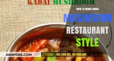 Master Restaurant-Style Kadai Mushroom: Easy Recipe & Tips