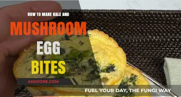Delicious Kale and Mushroom Egg Bites: Easy Breakfast Recipe