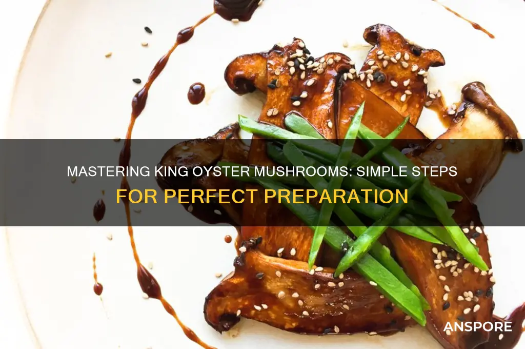 how to make king oyster mushroom