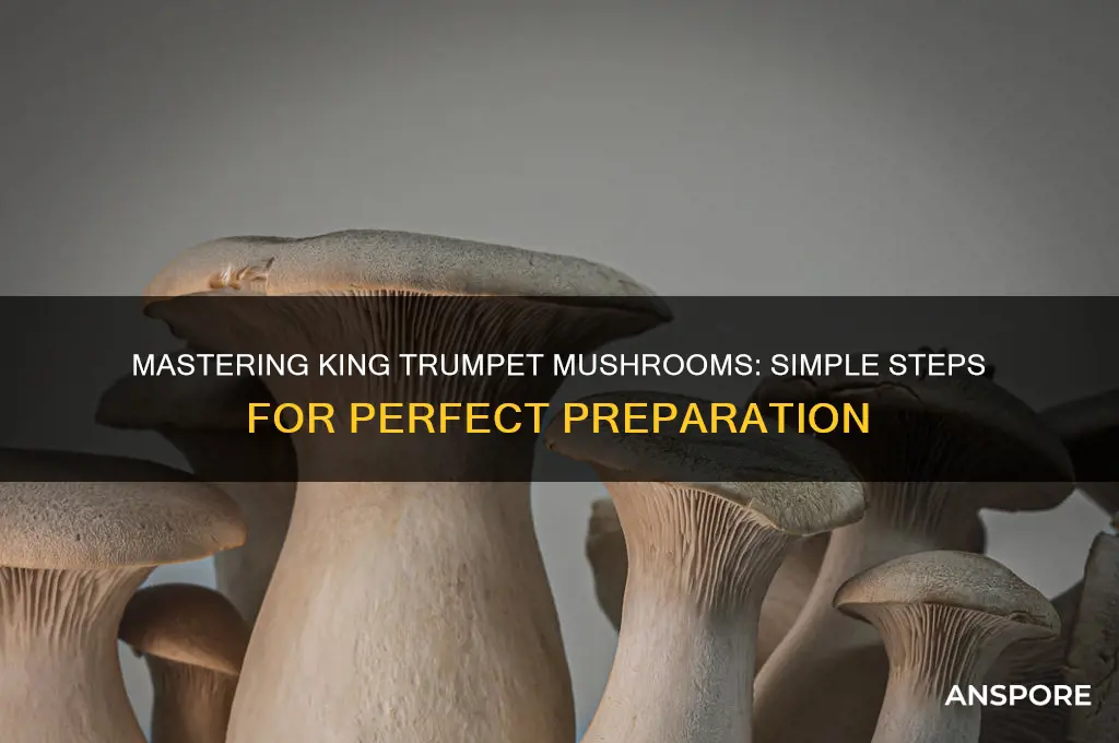 how to make king trumpet mushrooms