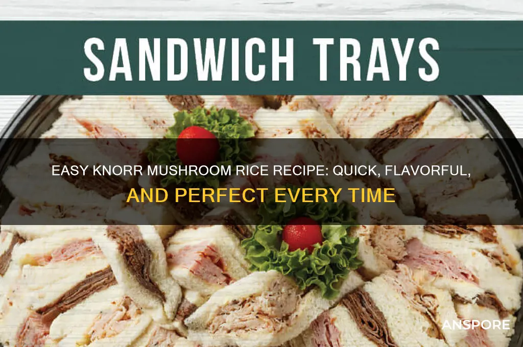 how to make knorr mushroom rice