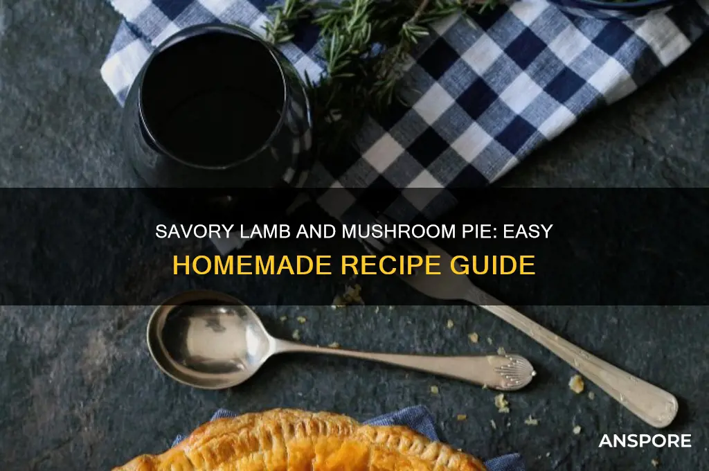 how to make lamb and mushroom pie