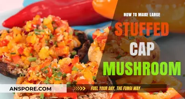 Perfectly Stuffed Cap Mushrooms: A Step-by-Step Guide to Making Large Ones