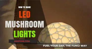 DIY LED Mushroom Lights: Crafting Whimsical Glow for Your Space