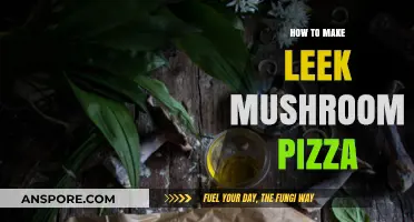 Savory Leek Mushroom Pizza: Easy Homemade Recipe for Food Lovers