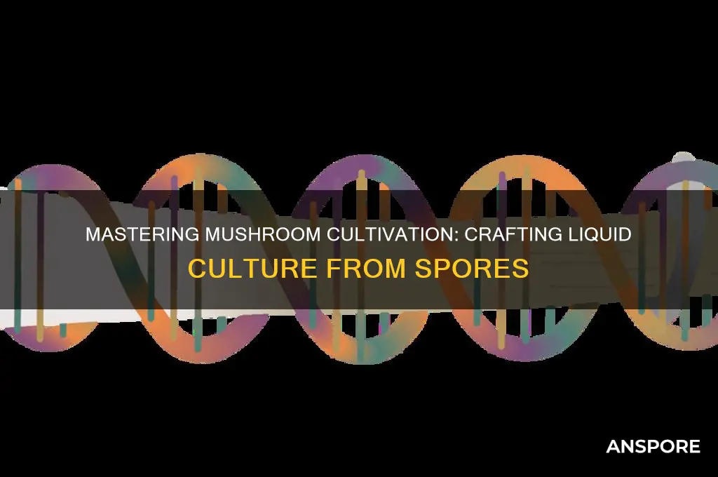 how to make liquid culture from spores