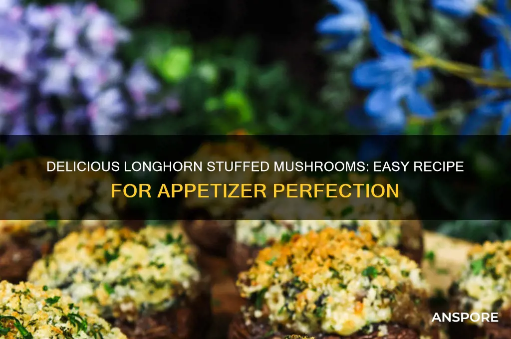 how to make longhorn stuffed mushrooms