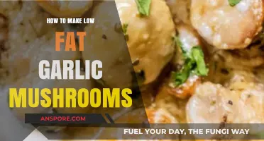 Healthy Garlic Mushrooms: A Simple Low-Fat Recipe Guide