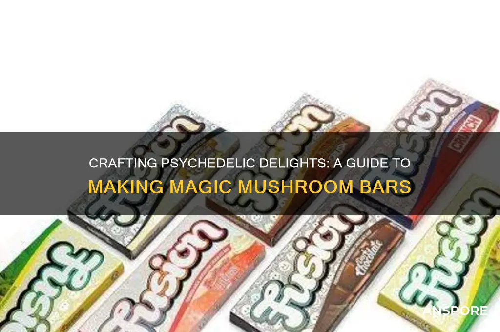 how to make magic mushroom bars