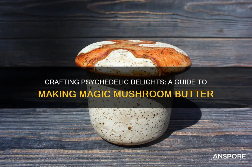 how to make magic mushroom butter