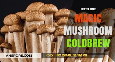 Brewing Bliss: Crafting Magic Mushroom Cold Brew at Home