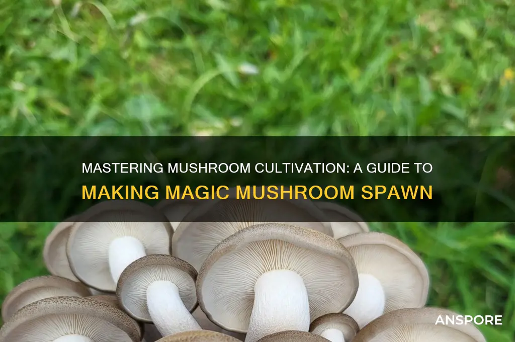 how to make magic mushroom spawn