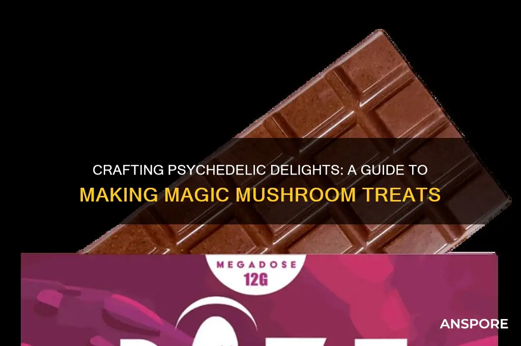 how to make magic mushroom treats