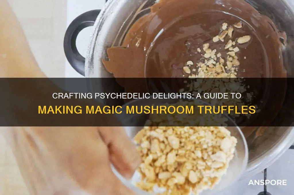 how to make magic mushroom truffles