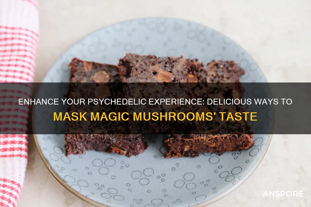 how to make magic mushrooms taste better