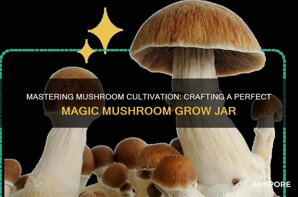 how to make magice mushroom grow jar