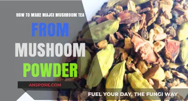 Brewing Majci Mushroom Tea: Simple Steps Using Mushroom Powder