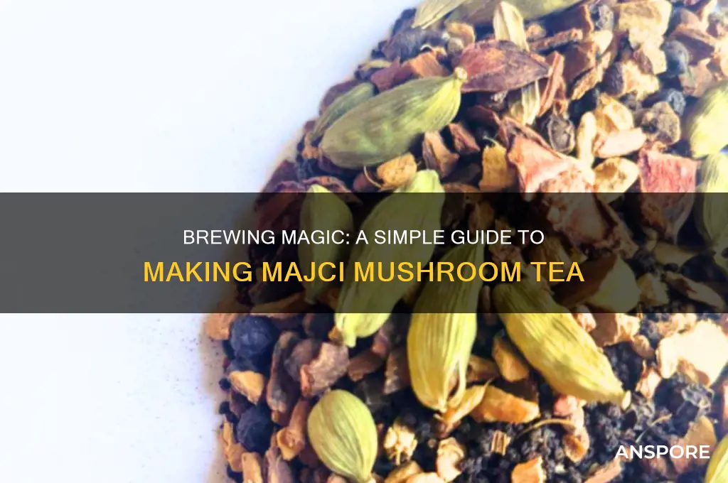 how to make majci mushroom tea