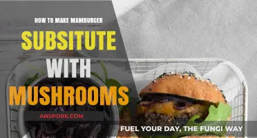 Crafting Mushroom-Based Mamburger Substitutes: A Delicious Plant-Based Alternative
