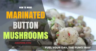 Easy Marinated Button Mushrooms Recipe: Flavorful, Quick, and Healthy Snack
