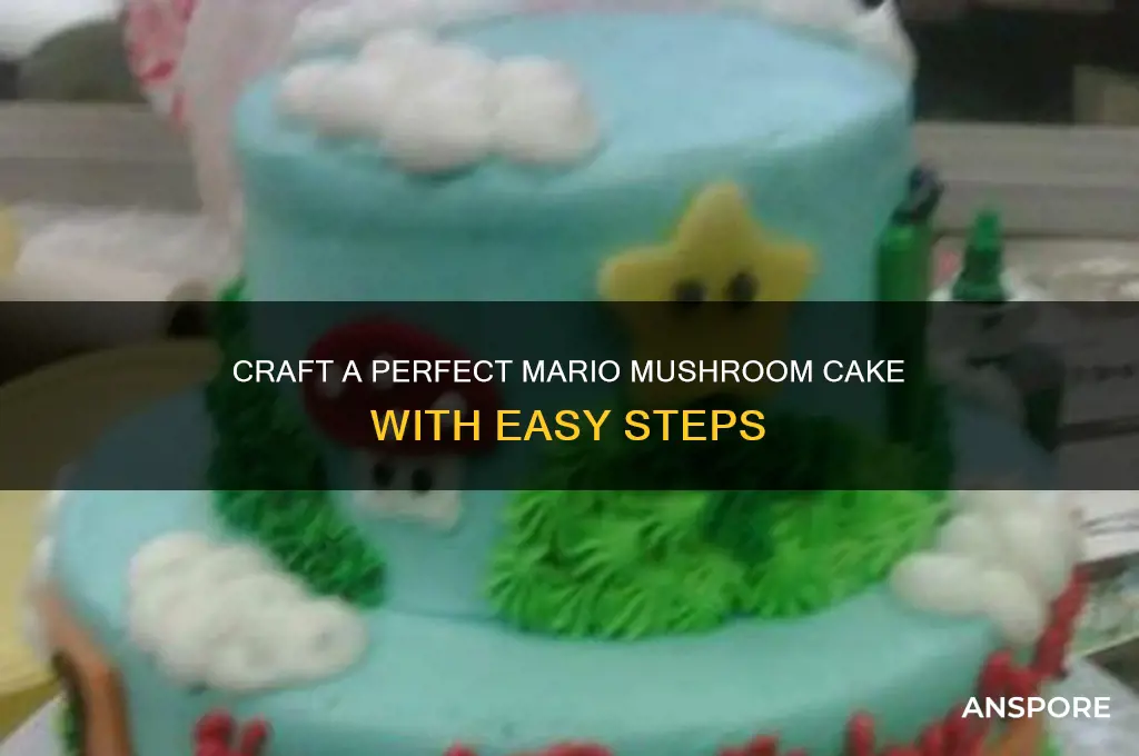 how to make mario mushroom cake