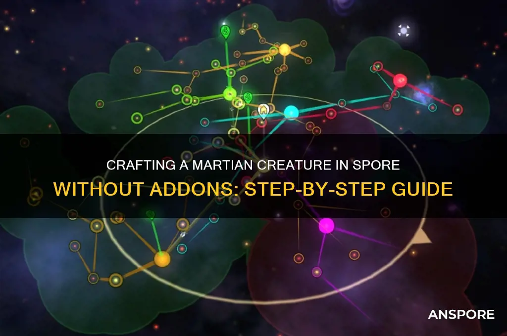 how to make martian in spore no addons