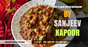 Sanjeev Kapoor's Easy Matar Mushroom Recipe: A Flavorful Veg Delight