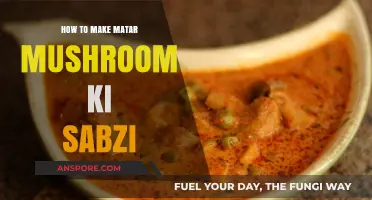 Delicious Matar Mushroom Sabzi: Easy Recipe for Flavorful Indian Curry