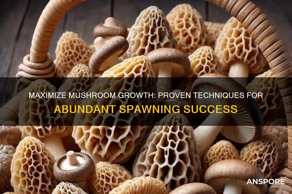 how to make max mushrooms spawn