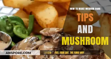 Perfect Medium-Rare Steak Tips with Sautéed Mushrooms: A Culinary Guide