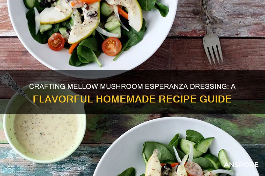 how to make mellow mushroom esperanza dressing
