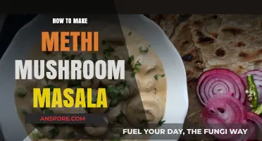 Spicy Methi Mushroom Masala: Easy Recipe for Flavorful Indian Curry