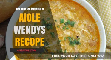 Wendy's Copycat Mushroom Aioli Recipe: Easy Homemade Sauce Guide