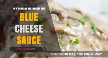 Creamy Mushroom and Blue Cheese Sauce Recipe: Easy Gourmet Delight