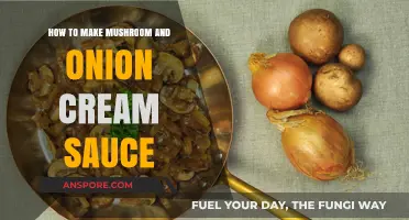 Creamy Mushroom and Onion Sauce: A Simple, Flavorful Recipe Guide