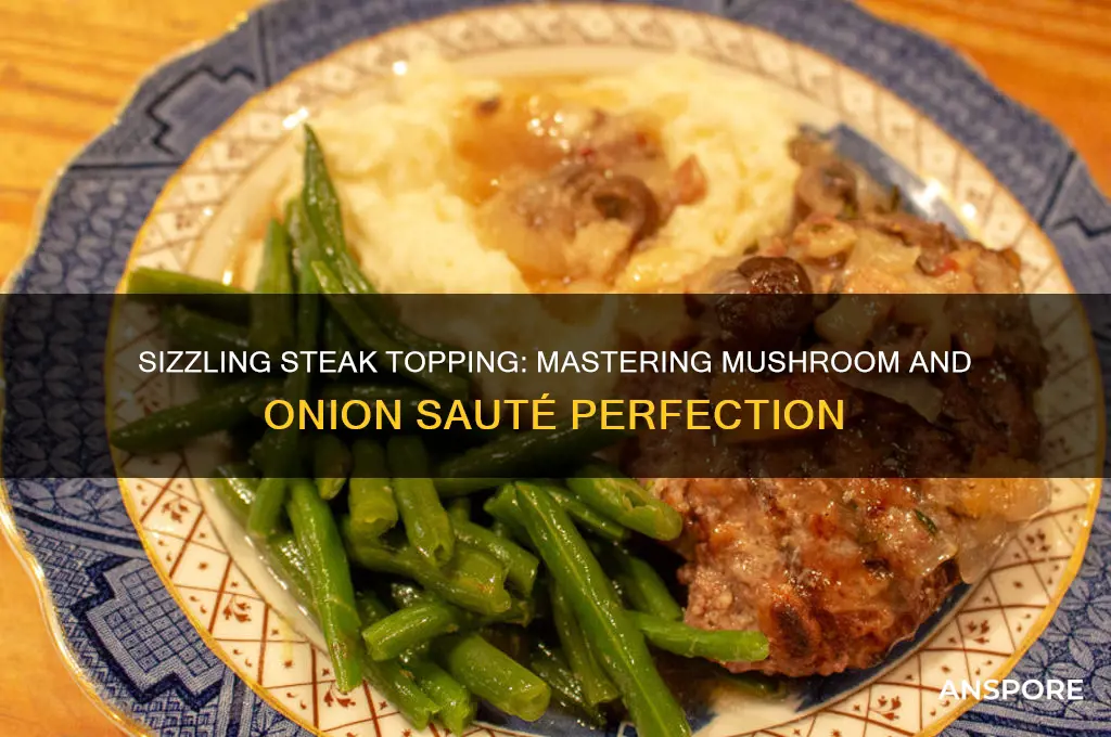 how to make mushroom and onion for steak