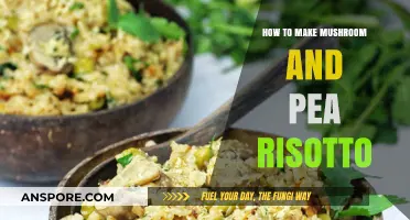 Creamy Mushroom and Pea Risotto: A Simple, Flavorful Recipe Guide