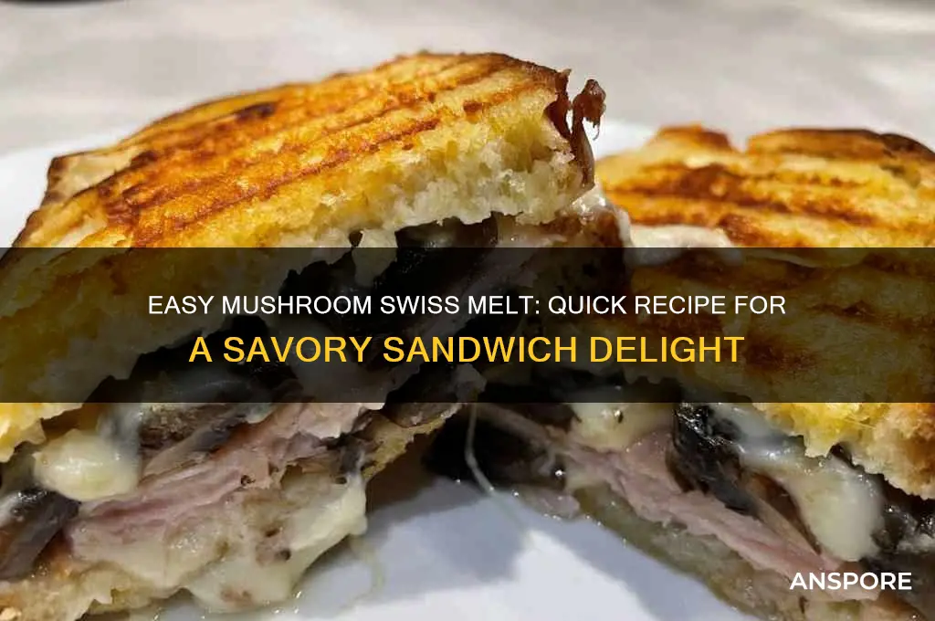 how to make mushroom and swiss e